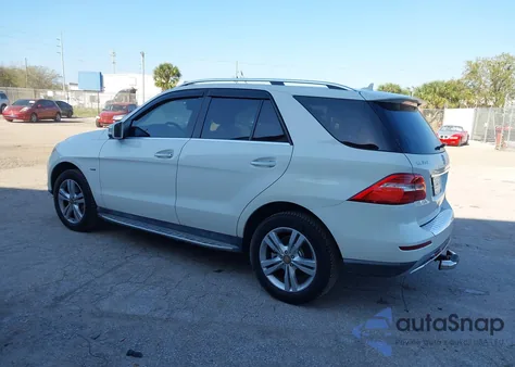 2012 Mercedes-Benz Ml 350 Bluetec 4Matic из США, поврежденный, VIN 4JGDA2EB7CA003962